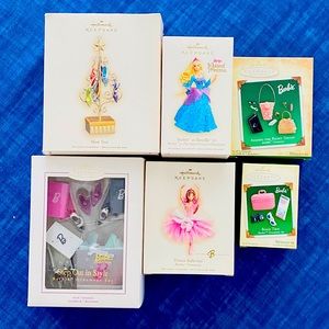 Hallmark BARBIE Keepsake Ornaments - 2003 to 2007